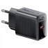 Мережевий зарядний пристрій ACEFAST A102 PD30W GaN single USB-C charger (EU) Black (6974316283287) (19907)