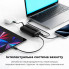 Зовнішній акумулятор VEGER 10000 mAh with built-in cables Type C / Lightning PD QC3.0 35W K1 (W1188) black (VG-W1188) (19017)