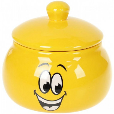 Медовниця керамічна "Funny Smile" 450мл (21317)