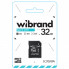 Карта пам'яті microSDHC (UHS-1) Wibrand 32Gb class 10 (adapter SD) (WICDHU1/32GB-A) (417)