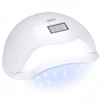 LED UV лед уф лампа Sun5 сан5 48вт для наращивания ногтей, гель лак Белая (17517)