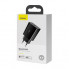 Мережевий зарядний пристрій Baseus Speed Mini Quick Charger 1C 20W EU Black (CCFS-SN01) (14617)
