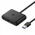 USB-хаб UGREEN USB 3.0 Hub  0.5m (Black) (UGR-20290) (19717)
