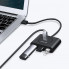USB-хаб UGREEN USB 3.0 Hub  0.5m (Black) (UGR-20290) (19717)