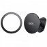 Автотримач для телефона HOCO H13 Fine jade ring magnetic car holder(center console) Black (6931474794512) (20127)