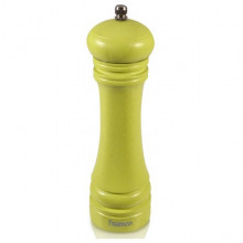 Млин для спецій (перцемолка) Fissman Spice 20х6см, бамбуковий салатовий корпус (3127)