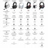 Наушники GamePro Asgard Freya Pro Wireless White/Blue (HSW201WB) (17227)