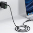 Кабель ACEFAST C22-05 USB-C to USB-C / magnetic aluminum alloy charging data cable Black (6974316285151) (16327)