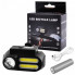 Велофонарь BL-611-1LM+2COB, 1x18650, ЗУ micro USB фонарик велосипедный (22327)