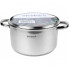Каструля індукційна Ofenbach Casserole із нержавіючої сталі 5.5л зі скляною кришкою (1427)