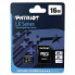 Карта пам'яті microSDHC (UHS-1) Patriot LX Series 16Gb class 10 (adapter SD) (PSF16GMCSDHC10) (427)