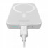Зовнішній акумулятор Baseus Magnetic Mini Air Wireless Fast Charge Power Bank 6000mAh 20W Stellar White（With Simple Series Charging Cable Type-C to (P10059002223-00) (527)
