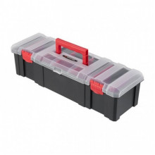 Органайзер 18", 7 ячеек, 6 съемных перегородок, 46х16.5х12.2см INTERTOOL BX-4043 (20627)