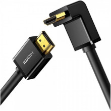 Кабель UGREEN HDMI 4K Cable Male to Male 90 Degree Black 1m (UGR-10172) (14827)