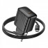 Мережевий зарядний пристрій HOCO CS24A Puerto single-port PD25W charger set (C to iP)(EU) Black (6942007639767) (19827)