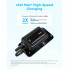 Батарея универсальная Anker 20000mAh 45W Built-In Dual USB-C Cables Black (A1681H12) (22827)