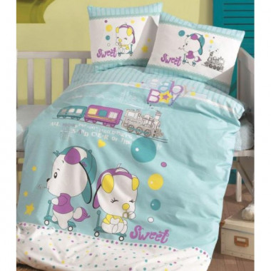 Дитяча постільна білизна Belizza «Baby Sweet» для новонароджених, 100% бавовна (6827)