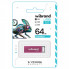 Флеш-накопичувач Wibrand USB 2.0 Chameleon 64Gb Pink (WI2.0/CH64U6P) (37)