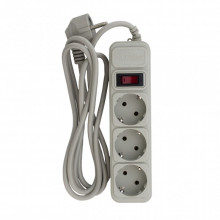 Сетевой фильтр питания Patron EXT-PN-SP-1032-GR, 1.8m Grey (EXT-PN-SP-1032-GR) (22037)