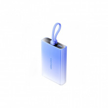 Батарея универсальная VENTION 10000mAh 22,5W PD, USB-A, USB-C In/Out, Lightning In/Out, LED display, Blue (FHZL0) (19137)