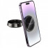 Автотримач для телефона HOCO H83 Metal ring magnetic car holder(center console) metal grey (6942007647939) (20137)