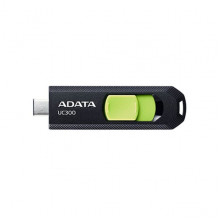Флеш-накопичувач Adata USB 3.2 Gen1 UC300 Type-C 256Gb Black/Green (ACHO-UC300-256G-RBK/GN) (237)