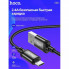 Кабель Micro USB HOCO X89 Wind 1 метра 2.4A Чёрный (9237)