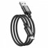 Кабель Micro USB HOCO X89 Wind 1 метра 2.4A Чёрный (9237)