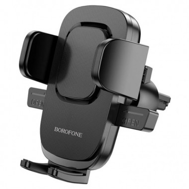Автотримач для телефона BOROFONE BH69 air outlet car holder Black (6974443384413) (17437)