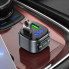 Автомобильный FM-трансмиттер модулятор Bluetooth MP3 HOCO E67 Fighter QC3.0 (20637)