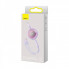 Кабель Baseus Bright Mirror 2 Series Retractable 3-in-1 Fast Charging  Data Cable USB to M+L+C 3.5A 1.1m Purple (CAMJ010005) (14837)