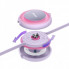 Кабель Baseus Bright Mirror 2 Series Retractable 3-in-1 Fast Charging  Data Cable USB to M+L+C 3.5A 1.1m Purple (CAMJ010005) (14837)