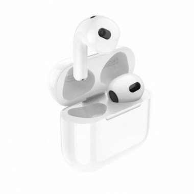 Беспроводные Bluetooth наушники вкладыши BOROFONE BW13 TWS с зарядным кейсом Белый (17837)