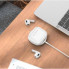 Беспроводные Bluetooth наушники вкладыши BOROFONE BW13 TWS с зарядным кейсом Белый (17837)