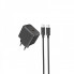 Мережевий зарядний пристрій з кабелем HOCO CS13A Ocean single port PD20W charger set(Type-C to Type-C) Black (6942007603843) (19837)