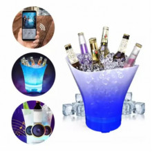 Светящееся ведро для льда с Bluetooth и подсветкой Bucket Light 20 / Ведро для охлаждения напитков (17937)