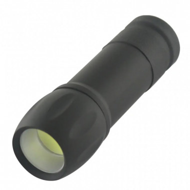 Фонарь Quantum Smile black 3W COB 3xAAA 1шт/уп (QM-FL1046) (16047)