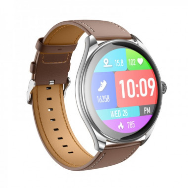 Смарт-годинник HOCO Y22 AMOLED 36mm. 200 mAh. IP67 Silver (6942007628990) (20247)