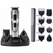 Беспроводная Машинка для стрижки Geemy GM-592 триммер 10 в 1 Серая (21347)