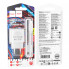 Мережевий зарядний пристрій з кабелем HOCO C109A(10.5W) Fighter single port charger set(Type-C) White (6942007656610) (547)