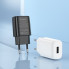 Мережевий зарядний пристрій з кабелем HOCO C134A Solid single-port charger set(Micro) White (6942007621342) (647)
