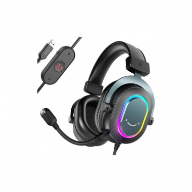 Наушники Fifine H6 RGB 7.1 Black (H6) (16847)