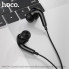 Навушники дротові HOCO M101 Pro Crystal (3.5mm) Black (6931474782373) (21057)