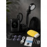 Переносной аккумуляторный душ Electric Outdoor Shower с силиконовым шлангом, 2400 mAh Черный (22257)