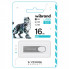 Флеш-накопичувач Wibrand USB 2.0 Irbis 16Gb Silver (WI2.0/IR16U3S) (257)