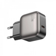 Мережевий зарядний пристрій BOROFONE BAS53A Absolute single-port PD20W charger (EU) Black (6941991116179) (14857)