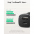 Автомобільний зарядний пристрій UGREEN CD130 Dual USB Car Charger (Space Gray) (UGR-30780) (UGR-30780) (19857)