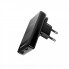 Мережевий зарядний пристрій ESSAGER Ultra Thin Gan 65W 1C1A BLACK (ECT65W-QCB01-Z) (14957)