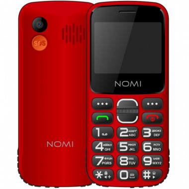 Мобильный телефон Nomi i2320 Red (19067)