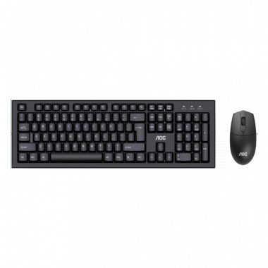 Комплект AOC KM210B Wireless UA Black (KM210B/97) (22067)